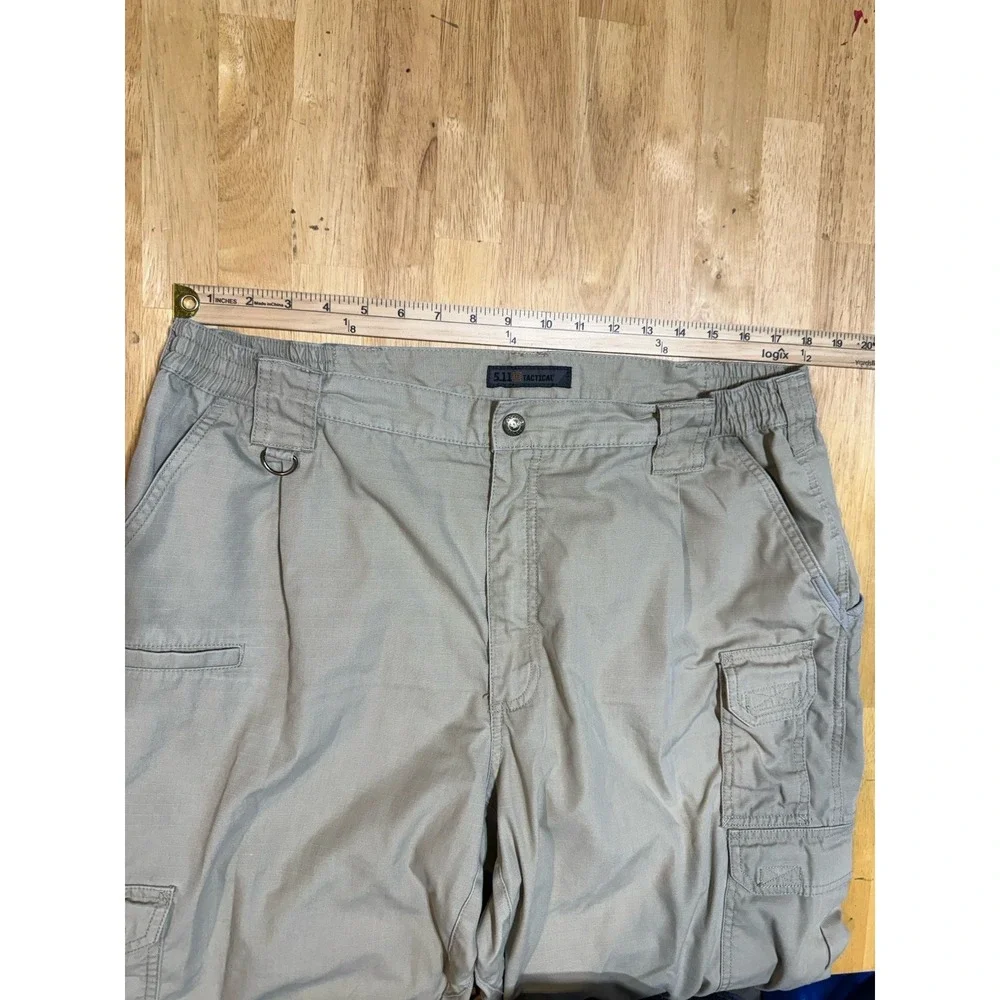 5.11 Tactical Mens 36x32 Taclite Pro Cargo Pants Khaki Tan Ripstop Style 74273